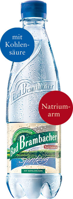 Wasser spritzig